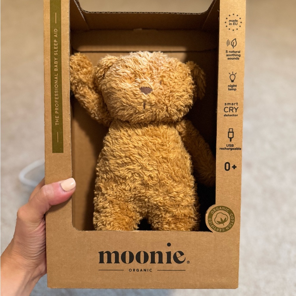 Moonie Organic Brown Teddy Bear